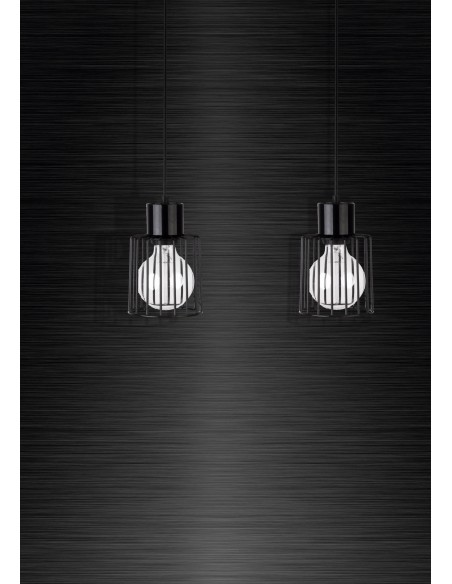 Lampa sufitowa Luto kwadrat 3 czarna 31137 - Sigma - 2