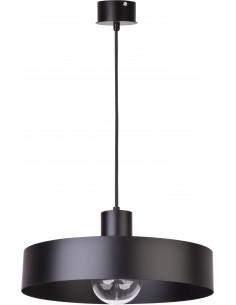 Lampa wisząca Rif 1 L czarna 30895 - Sigma