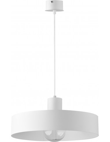Lampa wisząca Rif 1 L biała 30901 - Sigma - 1