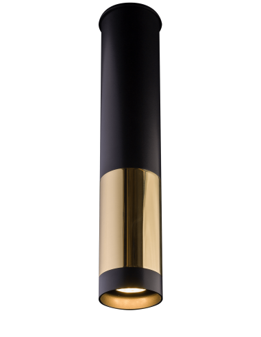 Kavos downlight tuba czarno złota 8356 Amplex