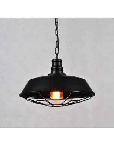 Lampa wisząca Arigio 1 Czarny LDP 6862-350 - Lumina Deco