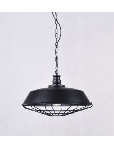 Lampa wisząca Arigio 1 Czarny LDP 6862-450 BK - Lumina Deco - 1