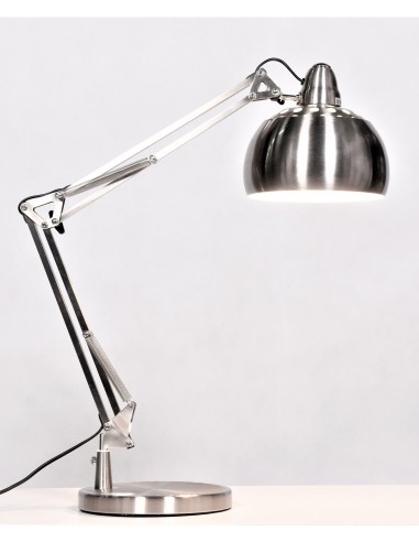 Lampa stołowa Rigorria 1 Srebrny LDT 8815-3 SL - Lumina Deco