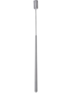 Lampa wisząca SOPEL 1 stożek srebrny 33153 - Sigma
