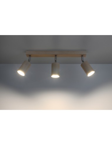 Spot listwa BERGE 3 naturalne drewno SL.0703 - Sollux - 2