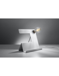 Lampa biurkowa INCLINE biała SL.0668 - Sollux