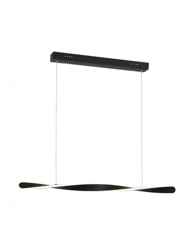 Lampa wisząca LED Swirl 1 Czarny ML5498 - Milagro