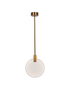 Lampa wisząca LED Marble marmur i mosiądz 30 cm ST-8950-30 - Step into design