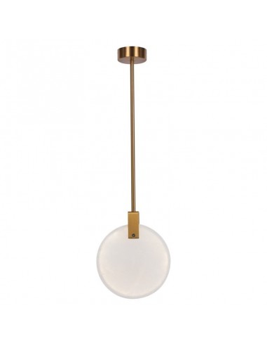 Lampa wisząca LED Marble marmur i mosiądz 30 cm ST-8950-30 - Step into design