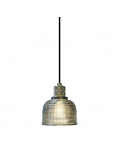 Lampa wisząca 1 punktowa szklana Ambra złota  - Orlicki Design