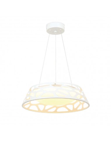 Lampa wisząca LED designerska biała Forina bianco S okrągła - Orlicki Design