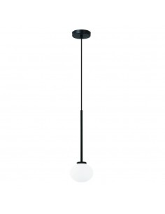 Lampa wisząca 1 punktowa kula Ota I szklany klosz - Orlicki Design