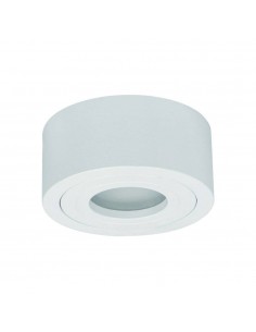 Downlight łazienkowy tuba Rullo bianco mini IP44 biała 4cm GU10 - Orlicki Design