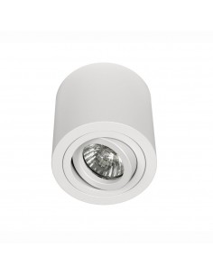 Oprawa natynkowa regulowana tuba Rullo bianco 9,5 cm biała 1 punktowa - Orlicki Design