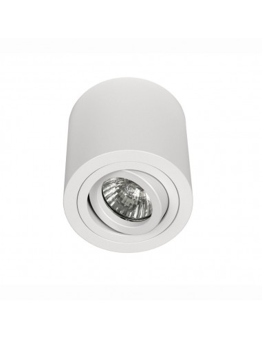 Oprawa natynkowa regulowana tuba Rullo bianco 9,5 cm biała 1 punktowa - Orlicki Design