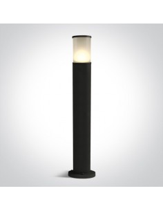 Lampa stojąca ogrodowa 1 punktowa IP54 Lauria 75cm czarna 67102/B - OneLight