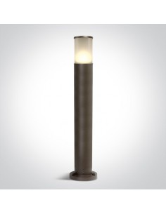 Lampa stojąca ogrodowa 1 punktowa 75cm Lauria IP54 brąz 67102/BR - OneLight