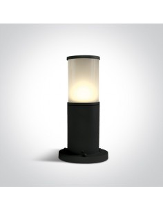 Lampa stojąca ogrodowa 1 punktowa IP54 Lauria 35cm czarna 67100/B - OneLight