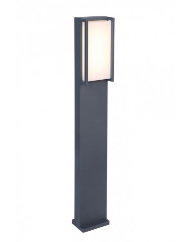Lampa stojąca ogrodowa LED Qubo 75cm IP54 szara 18W - Lutec