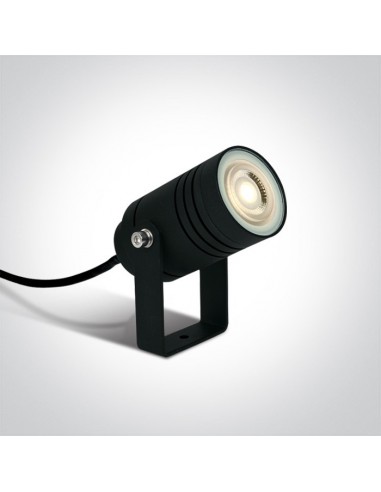 Lampa ogrodowa regulowana LED Martino IP65 wbijana czarna 67198G/B - OneLight