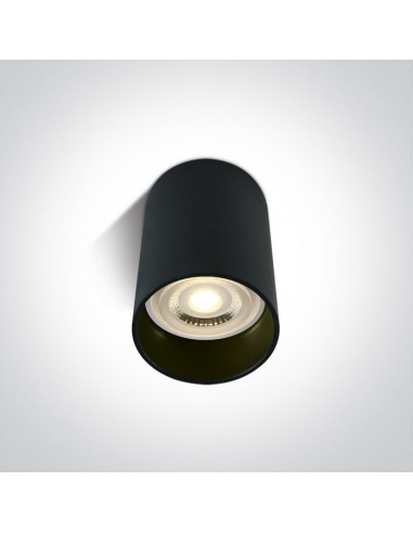 Tuba natynkowa czarna Likowrisi 10cm GU10 12105E/B - OneLight