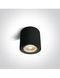 Downlight tuba natynkowa 1 punktowa Naksos ES111 czarna 12144/B - OneLight