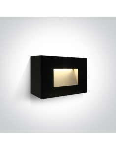 Oprawa elewacyjna LED Koftra 4W czarna IP65 67076/B/W - OneLight