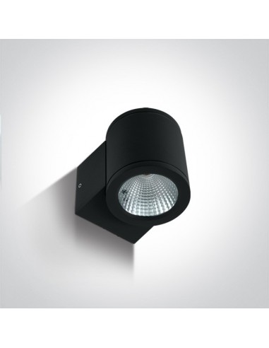 Kinkiet elewacyjny LED 8W Mavrogeia IP54 czarny 67138E/B/W - OneLight