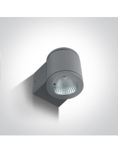 Kinkiet elewacyjny LED Mavrogeia szary IP54 8W 67138E/G/W - OneLight