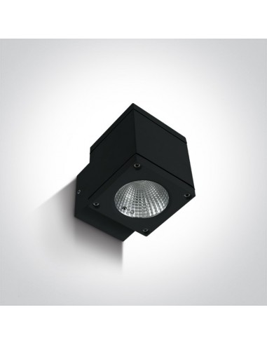 Kinkiet elewacyjny LED Pavlos 6W 1 punktowy IP54 czarny 67138F/B/W - OneLight