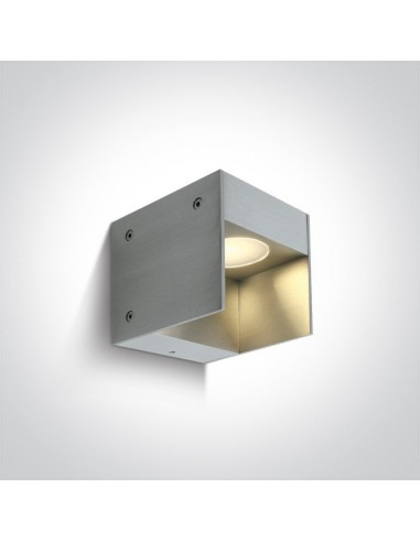 Kinkiet elewacyjny LED 1W Amfiali aluminium IP54 67334/AL/W - OneLight