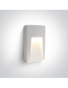 Oprawa elewacyjna LED 6W Lycuria 1 punktowa biała 67416/W/W - OneLight