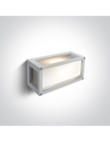 Kinkiet elewacyjny LED 7W Kalfas IP54 biały 67420L/W/W - OneLight