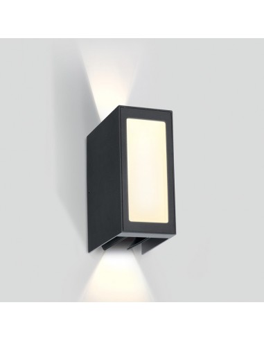 Kinkiet elewacyjny LED Zavlani 3 punktowy regulowany antracyt 67440/AN/W - OneLight