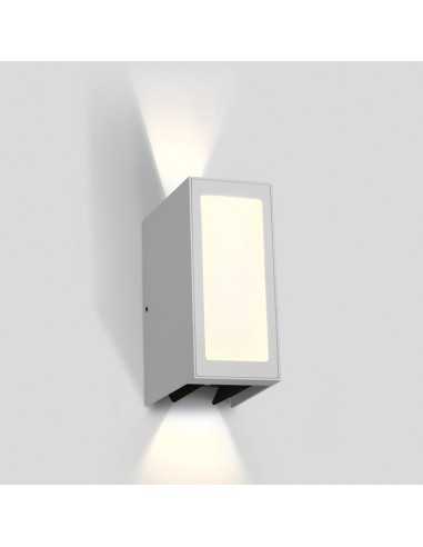 Kinkiet elewacyjny LED 3 punktowy Zavlani biały regulowany IP54 67440/W/W - OneLight