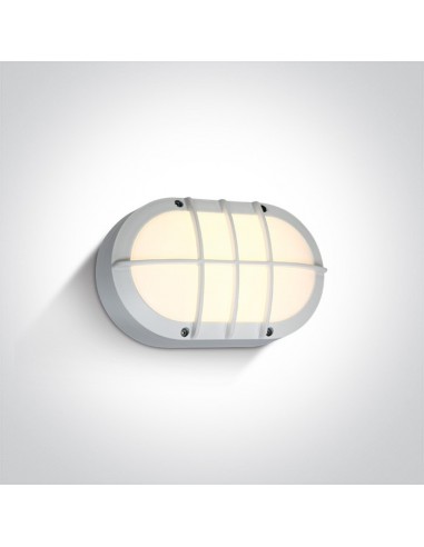 Oprawa elewacyjna LED Valmi biała IP54 67442C/W/W - OneLight