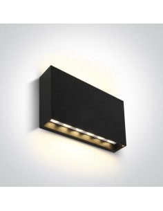 Kinkiet elewacyjny 2 punktowy LED Almiriki IP65 antracyt 67472/AN/W - OneLight