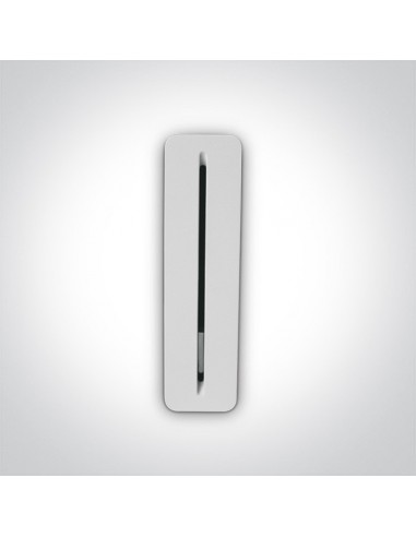 Oprawa elewacyjna LED Roino biała wąska minimalistyczna 68044/W/W - OneLight