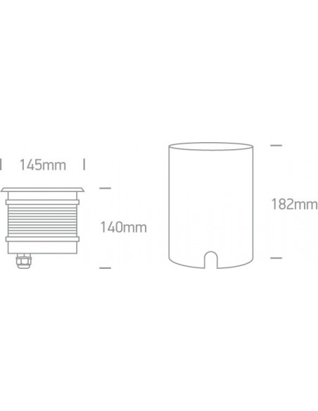 Oprawa najazdowa LED Orovas IP67 20W stal nierdzewna 69050/W - OneLight - 3