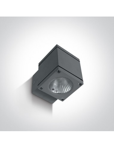 Kinkiet elewacyjny LED 6W Pavlos antracytowy IP54 67138F/AN/W - OneLight
