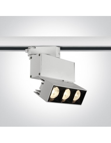 Oprawa do szynoprzewodu 3-fazowego LED Elliniko 12W biała 65306BT/W/W - OneLight