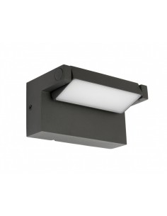 Kinkiet elewacyjny LED regulowany IP54 Rota antracyt RT-K100 - Su-ma