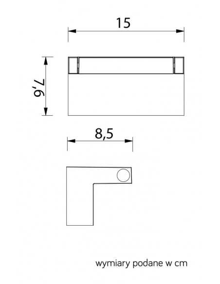 Kinkiet elewacyjny LED regulowany IP54 Rota antracyt RT-K100 - Su-ma - 4