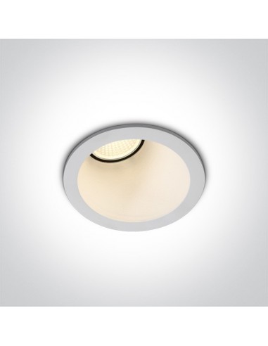 Oprawa podtynkowa LED Komi biała oczko wpust 10108A/W/W - OneLight