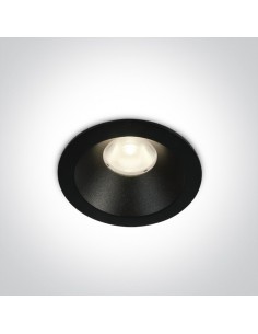 Oprawa podtynkowa LED Armu czarna 10108D/B/W - OneLight