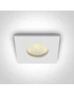 Oprawa podtynkowa IP44 Zefiria oczko wpust biały szczelny 50105R/W - OneLight