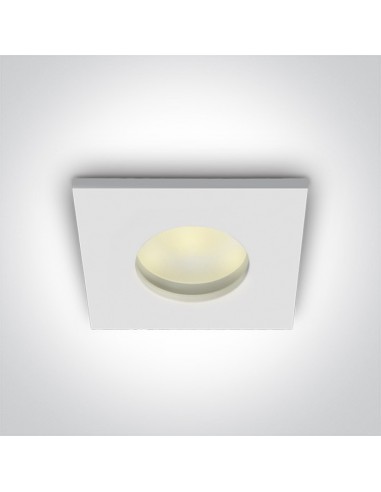 Oprawa podtynkowa IP44 Zefira oczko wpust biały szczelny 50105R/W - OneLight