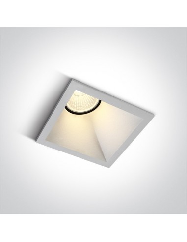 Oprawa podtynkowa LED Koronida oczko wpust biały 50108A/W/W - OneLight