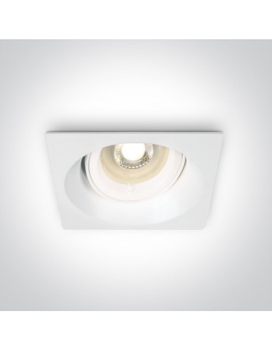 Oprawa podtynkowa regulowana Efkarpia wpust biały oczko 51105CDG/W - OneLight