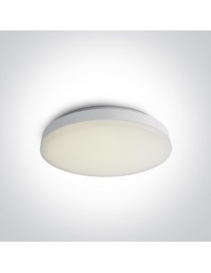 Plafon LED 33cm Vitsa okrągły biały nowoczesny 62022B/W/W - OneLight